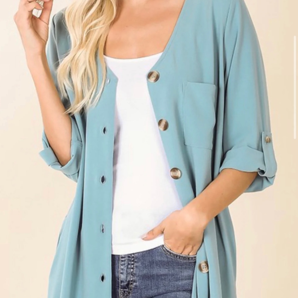 Double Trouble Cardigan/ Tunic Dress